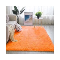 Super Soft 200*300CM Anti-Slip Fluffy Shaggy Rug Carpet Solid Color Thick Style for Bedroom Living Room Machine Made Plush Pile