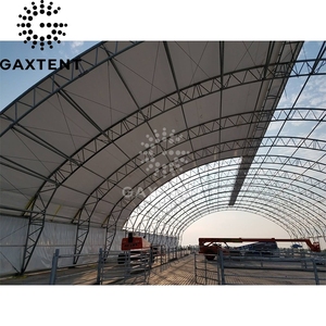 Bán buôn nặng đôi giàn PVC nơi trú ẩn Tán lều với khung nhôm mạ kẽm cho xây dựng lưu trữ ngoài trời - Product Image 6