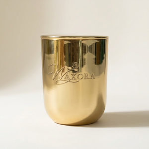 Envase de Latón para Velas con Tapa y Logotipo Personalizado, Cilindro Dorado para Velas con Logotipo Grabado para Fabricación de Velas - Product Image 2