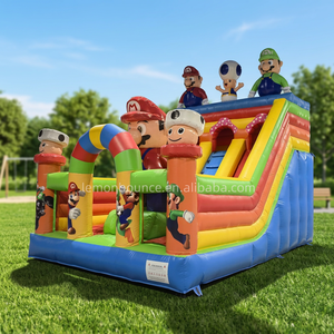 Tobogán Acuático Inflable Comercial y Casa de Brinco de Alta Calidad para Exteriores, Fácil de Instalar, Tamaño Personalizable para Adultos y Niños - Product Image 4