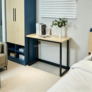 Space Saving Modern Studio Apartment Bedroom Furniture <b>Sets</b> Solid Wood Wardrobe <b>Bed</b> Sofa Desk Cabinet & Side Table For <b>Full</b> Room - Product Image 6