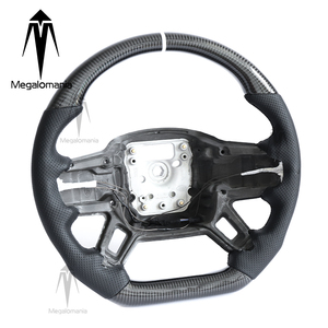 Volante de Fibra de Carbono Compatible con Land Rover <span class=keywords><strong>Defender</strong></span>, Discovery, Freelander, Land Rover Range Rover, Discovery 4, Vogue L405 - Product Image 3