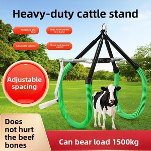 Nouveau Grand Élingue de levage robuste et extra-épais pour vaches laitières, avec cadre de soutien vertical, matériel d'aide au levage pour bétail - Product Image 2