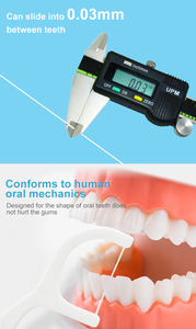 2 in 1 Dental <strong>Floss</strong> Pick and Interdental Brush Dual Ended <strong>Floss</strong> <strong>Stick</strong> for <strong>Teeth</strong> Gap Cleaning Oral Hygiene - Product Image 6