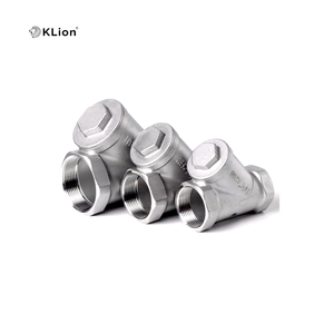 KLION ISO DN15 800WOG 800PSI Edelstahl SS304/316 NPT BSPT BSP Gewinde Y-Typ Sieb für Wasser Manuell - Product Image 6
