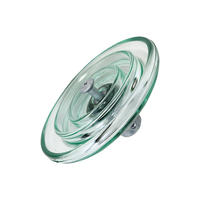 U300BP195F/T30F Isolateur de suspension en fibre de verre haute tension Éléments de matériaux d'isolation de distribution de transmission en verre HV