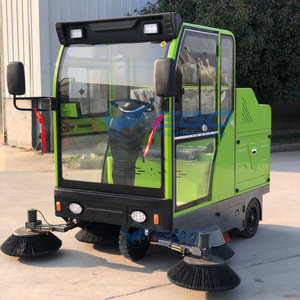 Máquina barredora compacta con depósito integrado, barredora eléctrica Zesty, barredora de calles ágil para limpieza de pisos de centros comerciales - Product Image 1