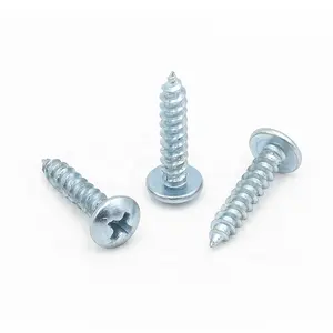 Foshan Supplier Manufacture Screw Supplier Black Oxide Finish Self-Tapping Steel Sheet Metal Screw