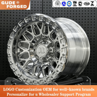 Jantes forgées Beadlock 4x4 tout-terrain 17 18 pouces 5x135 5x150 6x139.7 pour LEXUS GX550 GX460 GX470 LX600 Ford F250 F150 Y60 JK