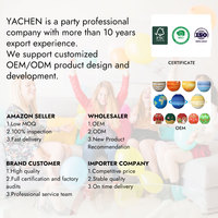 YACHEN Vente en gros de lanternes en papier décoratives rondes colorées personnalisées de 4 à 24 pouces pour la décoration de la maison, les mariages et les festivals