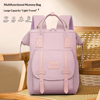 Sac de voyage multifonctionnel et résistant pour maman, grande capacité, style Oxford, idéal pour l'automne et les sorties, réduit la charge