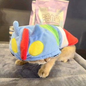 ชุดคอสตูมแปลงร่างสัตว์เลี้ยงแบบสบายๆ ลายซูเปอร์แมนไข่เค็ม สำหรับสุนัขพันธุ์เท็ดดี้ บิชอง คอร์กี้ โกลเด้น รีทรีฟเวอร์ และสุนัขพันธุ์ใหญ่ สำหรับฤดูหนาว - Product Image 4