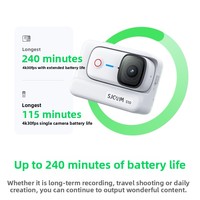 Caméra d'action étanche SJ10 de 2,0 pouces, format pouce, sans panoramique 360°, pour motos et enregistrement en extérieur