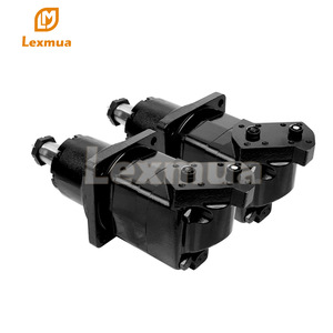 Moteur hydraulique cycloïdal Lexmua, arbre de 30 mm, 500 tr/min, moteur orbital à faible vitesse et couple élevé - Product Image 2