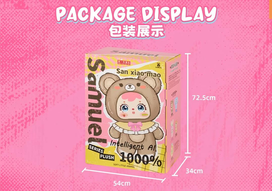 Samuel Smart AI 1000% Plush & ABS Blind Box - Collectible