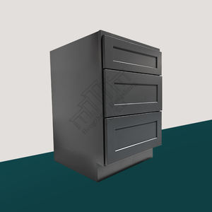 Selección Premium, modelo estándar de la coctelera, gabinete de base de 3 cajones, gabinetes de cocina modernos RTA para remodelación del hogar - Product Image 6