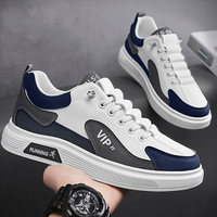 Chaussures décontractées pour hommes en PU rétro de luxe, vente en gros directe d'usine, respirantes, nouvelles baskets, design multicolore