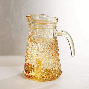 Teteras y Teteras de vidrio de borosilicato duraderas y elegantes, diseño clásico cristalino para el hogar, restaurante, juego de beber de negocios - Product Image 2