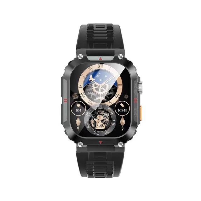 Sports C58 ultra Smartwatch Watch for Men Fitness Tracker Outdoors IP68 BT Call Voice Assistant Reloj C58 ultra Smart Watch