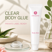 Adhésif corporel en rouleau à marque privée avec formule lavable à l'eau pour les magasins de produits de beauté