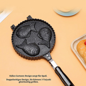 Popular Portable Sandwich Cake Mold Aluminium Roasting <b>Pan</b> Outdoor Use Two Side Breakfast Waffle Grill <b>Pan</b> - Product Image 2