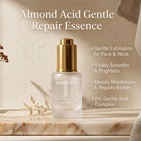 Sérum à l'acide mandélique en marque propre avec acide salicylique et niacinamide, essence exfoliante douce pour le visage, pour équilibrer la texture de la peau