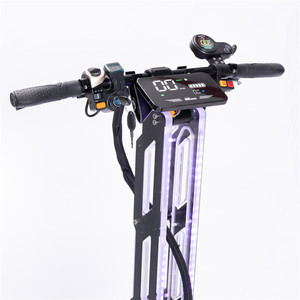 350w off-road veloce BICYSTAR batteria fat tire doppio motore pieghevole ue warehouse a due ruote di scooter elettrico <span class=keywords><strong>2021</strong></span> - Product Image 3