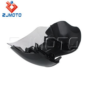 Parabrisas de Motocicleta de 12 Pulgadas con Soporte Baja LP6 para Harley Dyna Low Rider/<span class=keywords><strong>Fat</strong></span> <span class=keywords><strong>Bob</strong></span>/Street <span class=keywords><strong>Bob</strong></span> <span class=keywords><strong>2006</strong></span>-2017, Fácil Instalación - Product Image 4