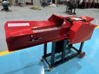 Nuevo Procesador de Forraje de Doble Salida Accionado por Toma de Fuerza de Tractor, Trituradora de Granos Industrial de Servicio Pesado Combinada, 10HP Multiusos de Alto Rendimiento