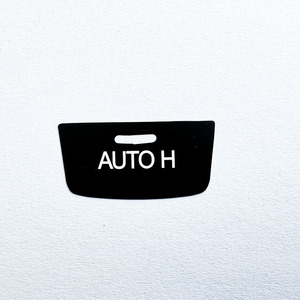 Pegatina adhesiva de PVC negra para el interruptor del botón P del freno de estacionamiento BMW, calcomanía interior para reparación, compatible con X3, X5, X6, Serie 3 y Serie 7 - Product Image 2