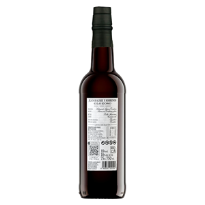 Vin de Sherry OLOROSO HAURIE fabriqué en Espagne, 750 ml, vin clair avec une couleur attrayante, sélection de fûts limitée, vin fortifié - Product Image 3