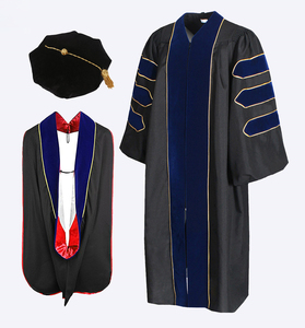 Toga de Graduación para Licenciatura y Maestría, Ingeniería, 100% Poliéster, Color Personalizado - Product Image 2