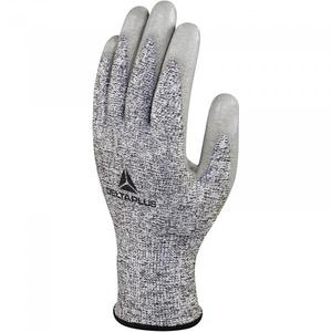 DELTA PLUS-VECUTD08GRG309ถุงมือสีเทาถัก econocut เคลือบโพลียูรีเทนปาล์มและเกจ13 (หลายแพ็ค) ถุงมือ - Product Image 1
