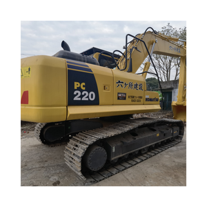 Excavadora Hidráulica de Cadenas Komatsu PC220-8 Original de Japón, Usada en Buenas Condiciones, Motor Diésel de 245KW, para Inspección por Video - Product Image 1