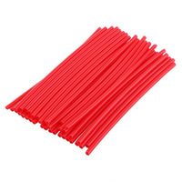 72 pièces de bandes de protection colorées pour rayons de roue de 24 cm, accessoires de roue colorés modifiés pour motos tout-terrain et vélos