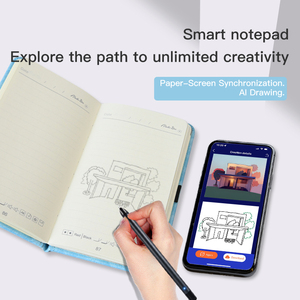 Nuevo producto, cuadernos Ai Smart Journal con Smart Pen, traducción de idiomas, imágenes de efectos de generación de pintura AI - Product Image 2