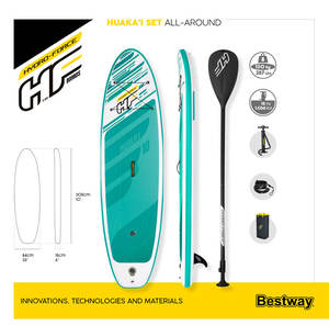 <span class=keywords><strong>Bestway</strong></span> 65346 Kit de planche à pagaie double couche <span class=keywords><strong>gonflable</strong></span> Stand up <span class=keywords><strong>Paddle</strong></span> Board sup Boards Standup - Product Image 3