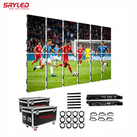 Ensemble complet d'écrans LED d'extérieur P2.6, P3.91, P4.81 pour la publicité, location, intérieur, HD, étanche, panneau d'écran LED, mur vidéo, Pantalla