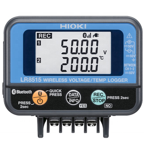 เครื่องบันทึกแรงดันไฟฟ้า HIOKI LR8515 ของแท้ ขายดี พร้อมฟังก์ชั่นบันทึกแรงดัน/อุณหภูมิแบบไร้สาย บันทึกข้อมูลแรงดัน/อุณหภูมิได้นาน 1 ปี - Product Image 4
