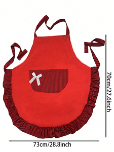 RRBXIA <span class=keywords><strong>Tabliers</strong></span> amusants à nœud papillon pour filles, tablier <span class=keywords><strong>de</strong></span> <span class=keywords><strong>cuisine</strong></span> pour femmes, tablier <span class=keywords><strong>de</strong></span> pâtissière avec poche - Product Image 3