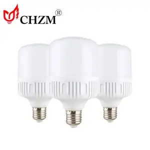 2022 High Light Efficiency LED Bulb New White T Bulb 5w 9w 13w 18w 28w 38w 48W 60W B22 E27 PP+Aluminum LED Bulb