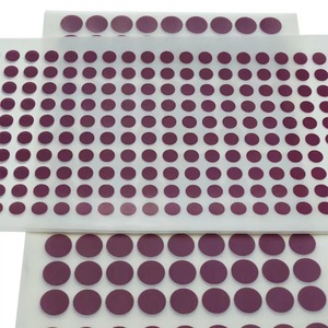 Étiquette de stérilisation EO, indicateur chimique, autocollant rond petit format, étiquette auto-adhésive à changement de couleur par rayonnement d'oxyde d'éthylène - Product Image 1