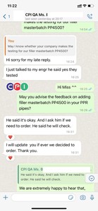 CPI Vietnam Produit de revente PP CACO3 Filler Masterbatch Blanc Qualités d'extrusion et d'injection 25kg/sac Composants pour appareils électroménagers - Product Image 4
