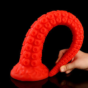 Meilleures ventes : Plug anal extra large, extra long et épais, modèle pieuvre tentaculaire Abyss, pour l'expansion anale gay, jouet sexuel à texture irrégulière - Product Image 1