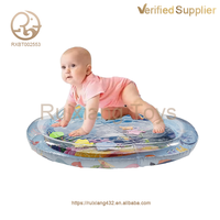 Approvisionnement d'usine personnalisé léger unisexe infantile gonflable tapis de jeu de l'eau nouveau bébé enfant jouet éducatif doux PC maison en gros