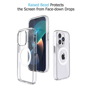 Pour iPhone 15 16 Pro Max Defender Magnétique Transparent Clair Paillettes Étuis et Sacs pour <span class=keywords><strong>T</strong></span>éléphone Portable - Product Image 2