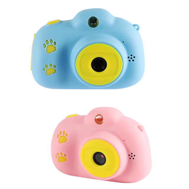 2,0 дюймовая Детская Цифровая видеокамера для детей мини мультяшная камера подарок на день рождения