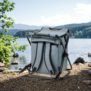 Silla Plegable Portátil para Exteriores, Diseño Moderno, <span class=keywords><strong>Multifuncional</strong></span>, Aislamiento Térmico, <span class=keywords><strong>Banco</strong></span> para Camping, Playa y Pesca - Product Image 2