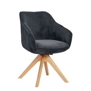 Modern Luxury Swivel <b>Dining</b> <b>Chair</b> Wooden Frame Backrest Faux Leather Upholstered Seat Apartment Home Office Hotel Restaurant - Product Image 2