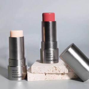 Emballage de luxe pour rouge à lèvres et baume à lèvres, étui à rouge à lèvres personnalisé, tube de rouge à lèvres en métal argenté - Product Image 1